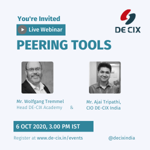 Peering Tools Webinar