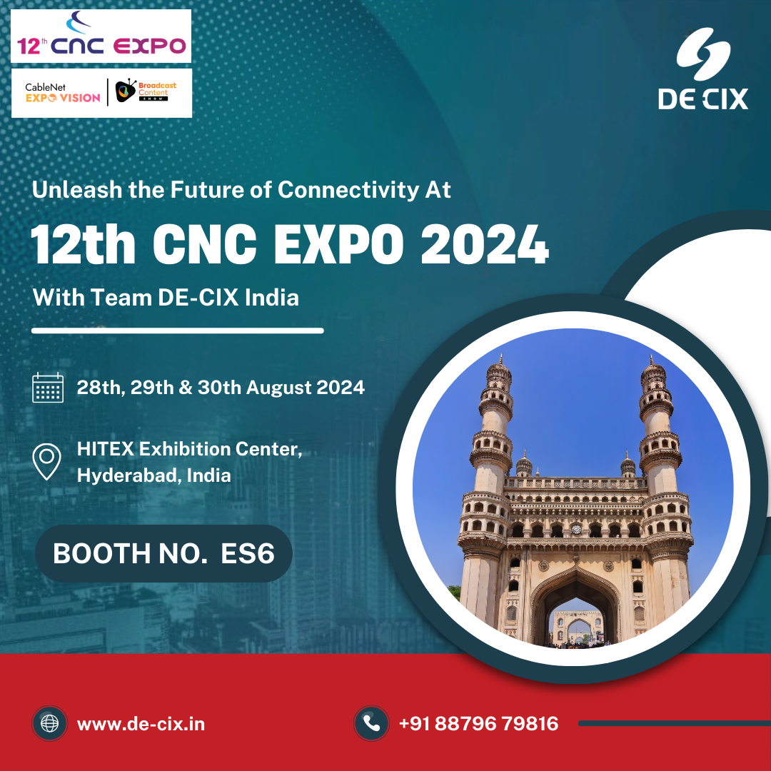 DECIX India at CNC Expo 2024